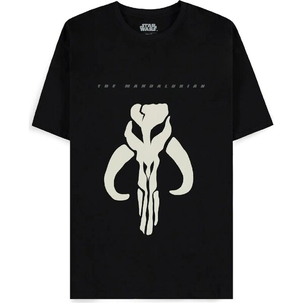 Difuzed Tričko The Mandalorian - Mythosaur Skull M Černá