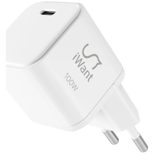 iWant UltraBoost Micro AVS GaN 100W nabíječka bílá - Nabíječky - Obrázek d_e647a5d8233742a195c9da94c631e332