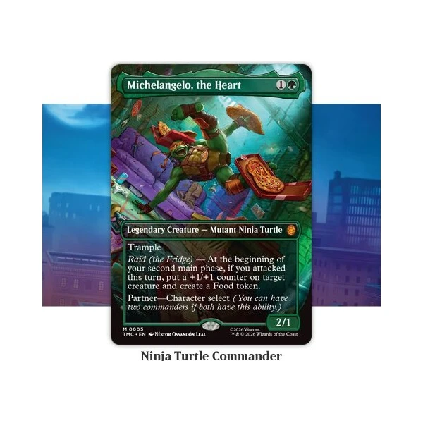 Magic: The Gathering - Teenage Mutant Ninja Turtles Commander Deck: Turtle Power! - MTG karty - Obrázek d_e6583b3289d243f4b483ecfa940e37d0