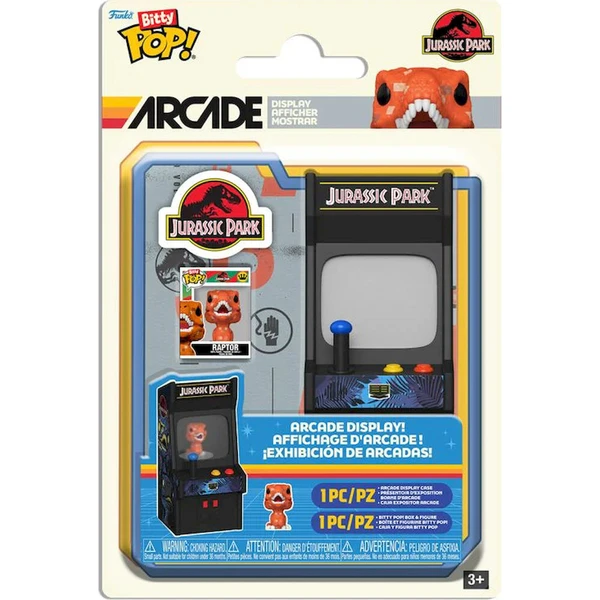 Funko Bitty POP! Arcade: Jurassic Park - Raptor - Funko POP! - Obrázek d_e6a93a8eafd647998a18cbc1a33d1eb9