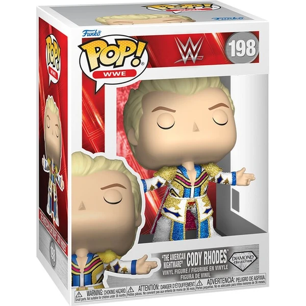Funko POP! #198 WWE: WWE S30 - “The American Nightmare” Cody Rhodes (Diamond) - Funko POP! - Obrázek d_e6b311b42f9d47f88d2a8a2ebd5d6863