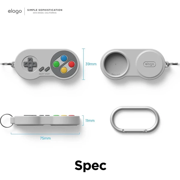 ELAGO W5 GamePad pouzdro pro Apple AirTag růžové - Pouzdra - Obrázek d_e6d6e201fb794f1da72f9773c1ca3ef6