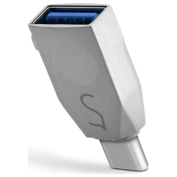 iWant USB C / USB 3 redukce na klíče stříbrná (2.gen)