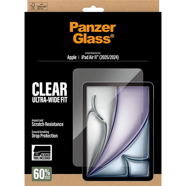 PanzerGlass® Sklo Apple iPad Air 11" (2025/2024) s instalačním rámečkem - Ochranné folie a skla - Obrázek d_e70507352cae4e3f8917473470318ba2