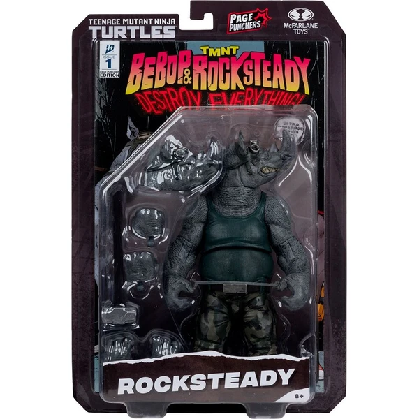 Akční figurka McFarlane Toys TMNT Page Punchers - Rocksteady 17 cm - Figurky - Obrázek d_e771407ee28c4c93a2ebcc2c29b95eab