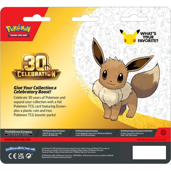 Pokémon TCG: 30th Celebration 2-Pack Blister - Pokémon karty - Obrázek d_e778c309b0d14c46ac3ec26718a60653