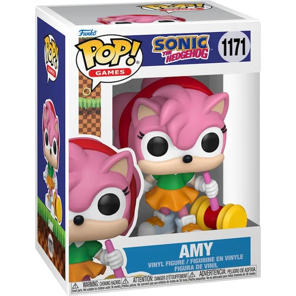 Funko POP! #1171 Games: Sonic - Amy Rose (šance na chase) - Funko POP! - Obrázek d_e77b6fa73ad24ed7a12acfbedd9acafc