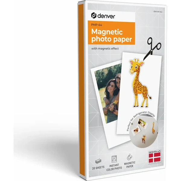 Denver PMP-64 magnetický fotopapír 20ks - Fotopapíry - Obrázek d_e7919d86665449699d2ad02080fd7e96