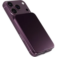iWant by Epico UltraPack Qi2 Slim 5000mAh hliníková Mag+ bezdrátová powerbanka tmavě fialová - Powerbanky