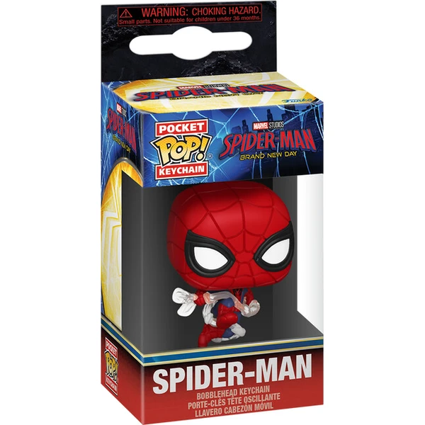 Funko POP! Keychain: Spider-Man (Brand New Day) - Funko POP! - Obrázek d_e82341eca4c542d0a3ad7ea69ea7a811