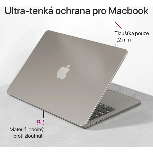 iWant Slim kryt pro MacBook Pro 14" M1/M2/M3/M4/M5 matně transparentní - Pouzdra - Obrázek d_e8e6679b8b634a22a8e7a700b94e1e5f