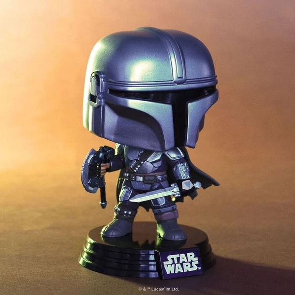 Funko POP! #844 Star Wars: The Mandalorian and Grogu - The Mandalorian (Dual Wield) - Funko POP! - Obrázek d_e909b18f9d9443bdaabf00b489f568a0