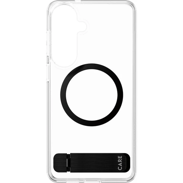 PanzerGlass® CARE Kickstand Qi kryt Samsung Galaxy S26+ čirý/černý - Pouzdra - Obrázek d_e91c40820baf41808ef06d83cd2ecebd