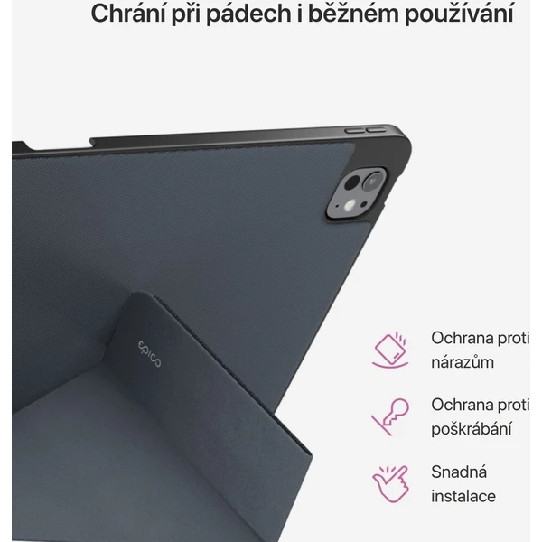 iWant by Epico SolidWoven Flip kryt pro iPad Pro 12,9"/Air 13" černý - Pouzdra - Obrázek d_e96c58bf03ba41f1ae743263990811e3