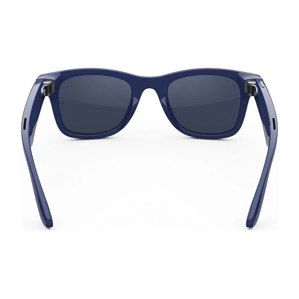 Meta RAY-BAN Wayfarer Gen2 (Standardní) chytré lesklé brýle (zatmavovací - čiré/safírové) modré - AR brýle - Obrázek d_e97a04c30c36469290a8a95d69d2cfa3