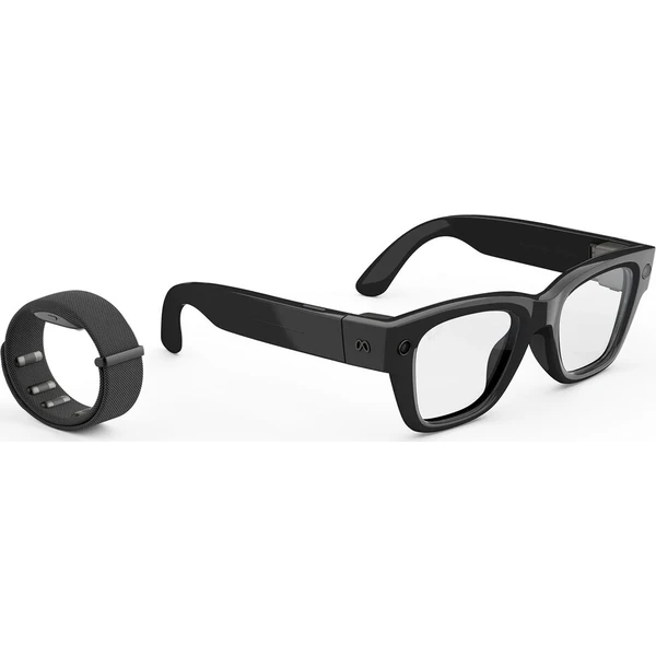 Meta RAY-BAN Display (Standardní) chytré lesklé brýle (zatmavovací čiré/šedé) černé - AR brýle - Obrázek d_e9a6ee7a67f04b7ab0427aa31e0abd5f