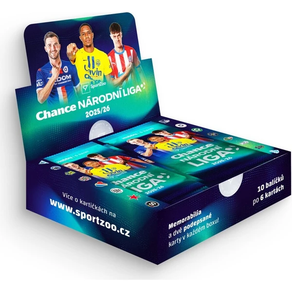 Fotbalové karty SportZoo Chance Národní liga 2025/26 - Hobby box - Fotbalové karty - Obrázek d_e9ae5842d7c741dfae15363c23313184