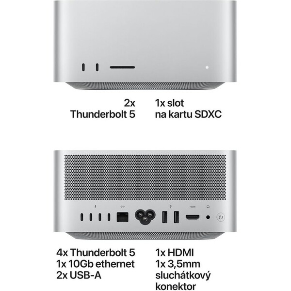 Apple Mac Studio / M5 Ultra / 96GB / 1TB / stříbrný - Stolní počítače - Obrázek d_ea3ad61bb68e47fa8151332780cf36f3