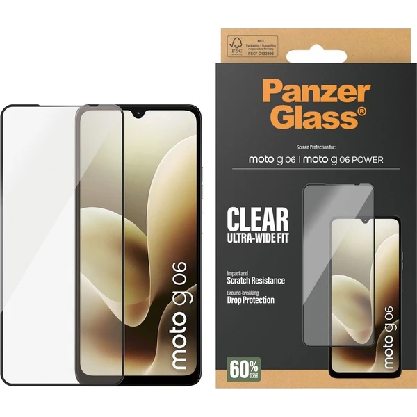 PanzerGlass® Ultra-Wide Fit sklo Motorola Moto G06/G06 POWER - Ochranné folie a skla - Obrázek d_ea3b1d65063e4262bd1100136605ccad