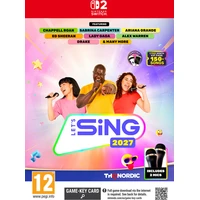 Let’s Sing 2027 + 2 mikrofony (Game-key card)(Switch 2) - Hry pro Nintendo Switch 2
