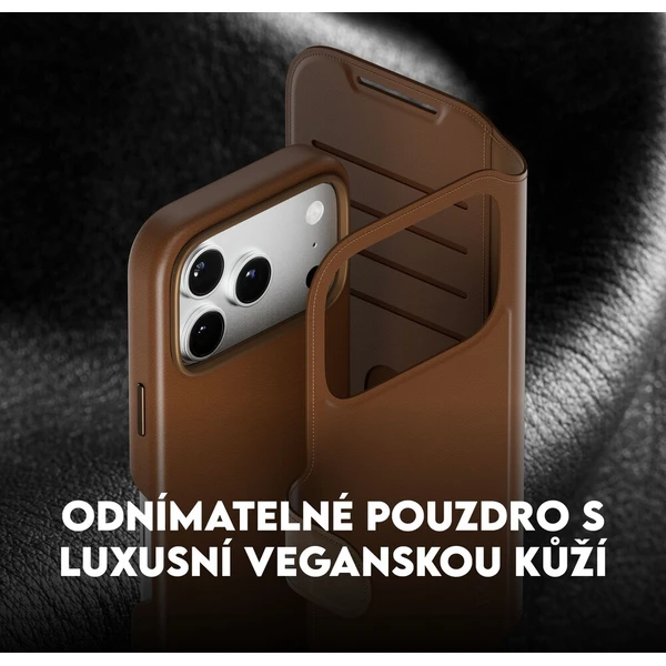 PanzerGlass CARE Tango 2v1 Wallet MagSafe pouzdro Apple iPhone 18 Pro/17 Pro hnědé - Pouzdra - Obrázek d_eb36a246e69d45b786cdf85664f8157c