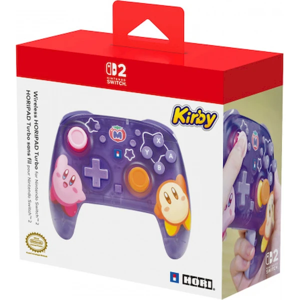HORI HORIPAD Turbo bezdrátový herní ovladač Kirby Waddle Dee (NSW/NSW2/OLED) - Herní ovladače - Obrázek d_eb5892e32cb0417daeb0ecf39d48ec74