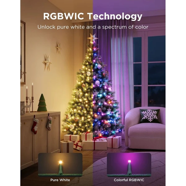 Govee RGBWIC osvětlení pro vánoční stromek 30m, Matter - Chytrá osvětlení - Obrázek d_eb5acf6c926d4a75a3dc42b3120f6e2f