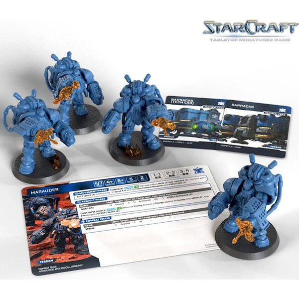 StarCraft The Miniatures Game - Marauder - Terran - Expansion Set - EN - Deskové hry - Obrázek d_ebae30dae74b47479f37c417373ad79e