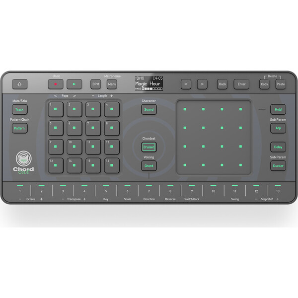 Pioneer DJ | AlphaTheta CHORDCAT groovebox šedý