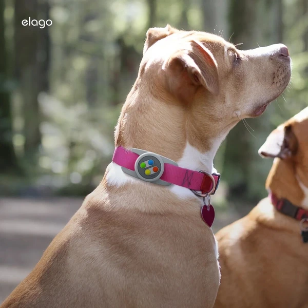 ELAGO W5 Pet Collar pouzdro pro Apple AirTag šedé - Pouzdra - Obrázek d_ec12b61b8f7a4d9890a77702daee3848