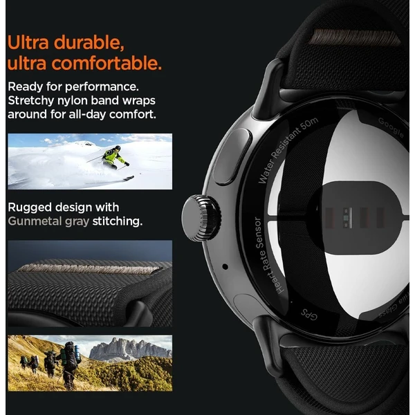 Spigen Lite Fit řemínek Google Pixel Watch 5/4/3 41mm/2/1 black - Řemínky - Obrázek d_ec7442f7e42d470cbdea569b3ca1b194