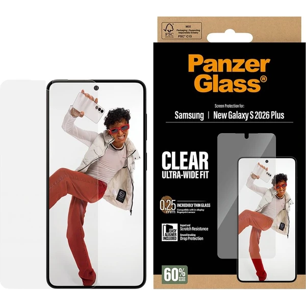PanzerGlass® Ultra-Wide Fit sklo s instalačním rámečkem Samsung Galaxy S26+ - Ochranné folie a skla - Obrázek d_ecfdb1449fde4dc2ad2a2526abca3510