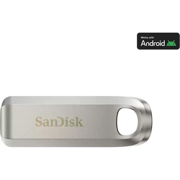 SanDisk Flash Disk 256GB Ultra Luxe SDCZ75-256G-G46 Stříbrná