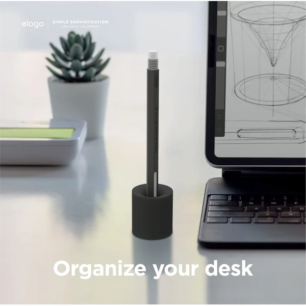 ELAGO Silicone Stand stojánek pro Apple Pencil černý - Stojánky - Obrázek d_ee29b9387f5f43b3a1a9d71de8b0fd09