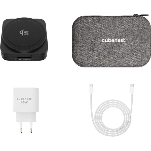 Cubenest SQ312 Ultra Qi2.2 (MagSafe) 3v1 nabíječka (35W) černá - Nabíječky - Obrázek d_ee92760292a946439db5943022d6d6e6