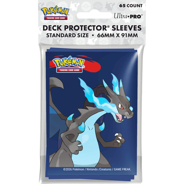 Pokémon UP: Mega Charizard X - DP obaly na karty 65 ks Multicolor