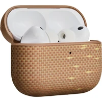 Pitaka Aramid Fiber Magnetic Case pouzdro AirPods Pro 3 Golden Glint - Pouzdra