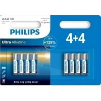 Philips LR03E8B/10 Ultra Alkaline 8x AAA baterie - Baterie