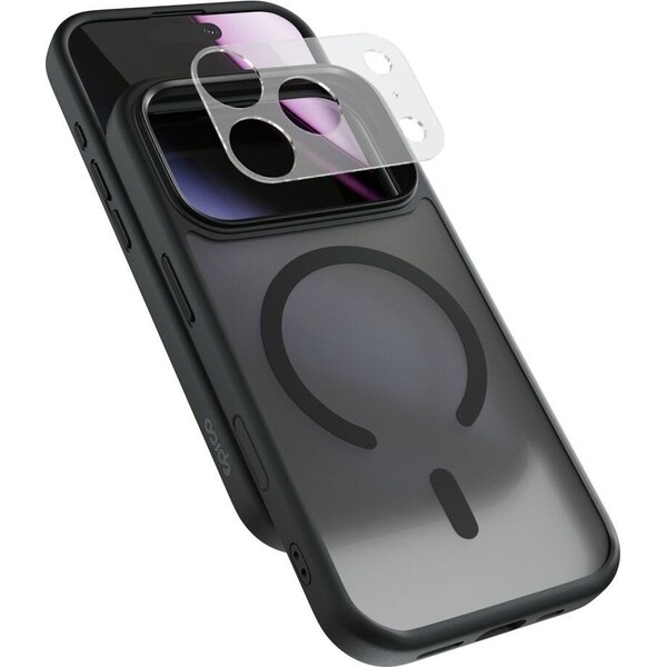 Epico HeroMatte Pro Mag+ kryt pro iPhone 17 Pro Qi2 & Magsafe kompatibilní černý Černá