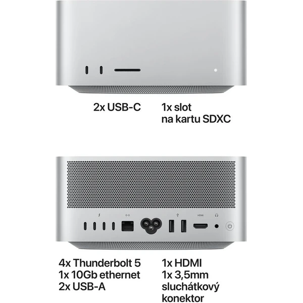 Apple Mac Studio / M5 Max / 36GB / 512GB / stříbrný - Stolní počítače - Obrázek d_ef0f6f62625e470c8035bccd07afe657