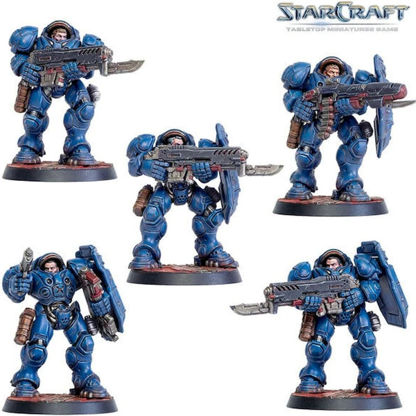 StarCraft The Miniatures Game - Marine - Terran - Expansion Set - EN - Deskové hry - Obrázek d_ef44e260f79d45d4a741c4cba116ba8e
