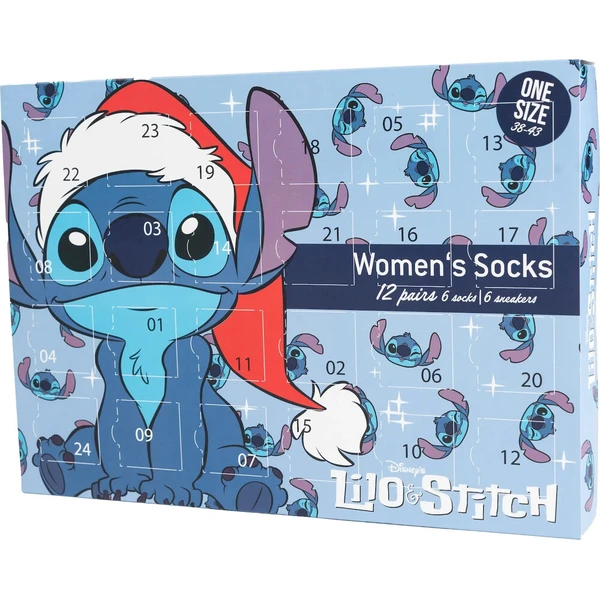 Adventní kalendář Disney Lilo & Stitch - ponožky - Kalendáře - Obrázek d_ef8424015a084db796b9ab67f2087627