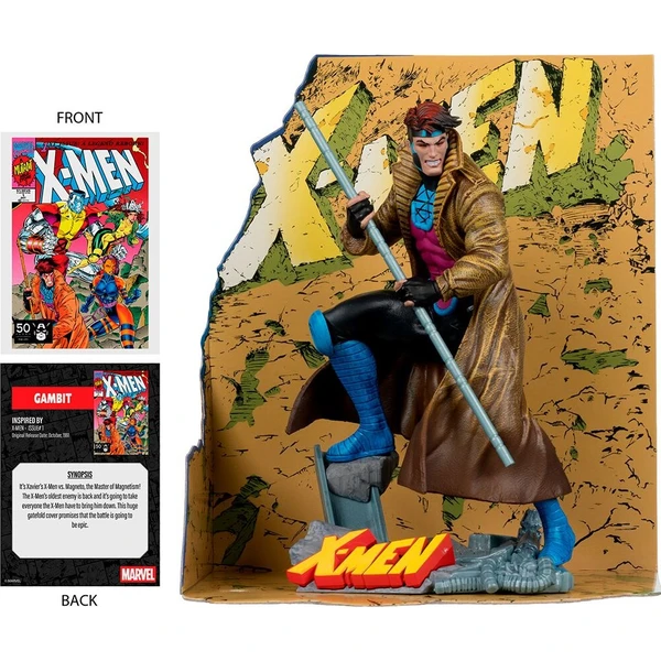 Figurka McFarlane Toys Marvel Collection 1/10 - Gambit (X-Men no. 1) 18 cm - Figurky - Obrázek d_efdb57942b994a258f6cce9a0f9fda75