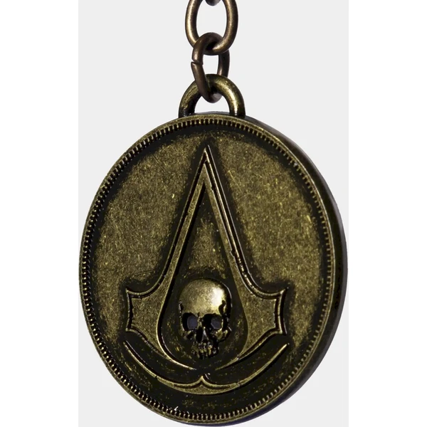 Klíčenka kovová Assassin's Creed Black Flag Resynced - Coin Metal - Klíčenky - Obrázek d_efe72cbad1834615a6ebd75aebcb7048