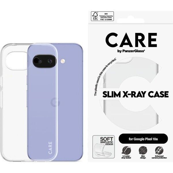 PanzerGlass® CARE X-Ray kryt Google Pixel 10a čirý