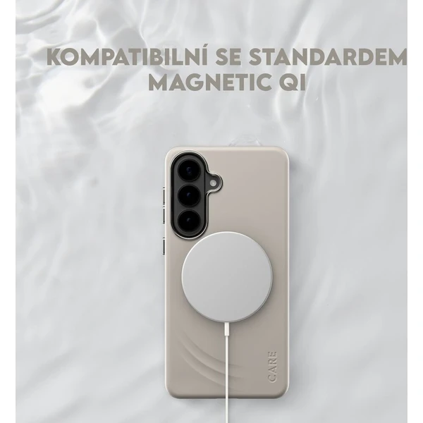 PanzerGlass® CARE Flow Qi kryt Samsung Galaxy S26 Vannila - Pouzdra - Obrázek d_f01c3d11dda74d6585ed7ca7778021fe