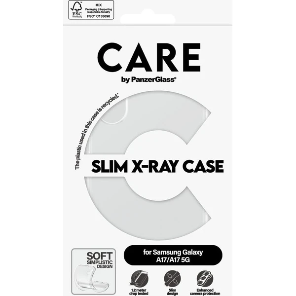 PanzerGlass® CARE X-Ray kryt Samsung Galaxy A17/A17 5G/M17 5G čirý - Pouzdra - Obrázek d_f06266dafcfb4e01b6a0e82deb972ea3