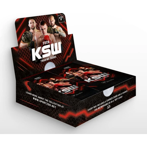 MMA karty SportZoo KSW 2026 Hobby box - Sběratelské karty a nálepky - Obrázek d_f0a076347b394d4dbbdc4a5dc42bbf42