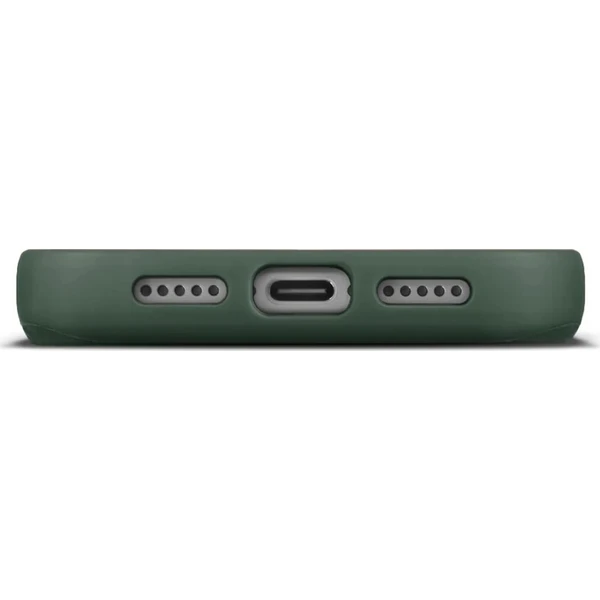 Woolnut MagSafe kožený kryt iPhone 18 Pro tmavě zelený - Pouzdra - Obrázek d_f1a94bec2c714758bc3e50cdf09446e0