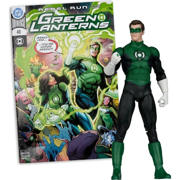Figurka McFarlane Toys DC Direct 7 s komiksem WV11 – Green Lanterns 48 – Hal Jordan 18 cm - Figurky - Obrázek d_f265e7a4f6b940358fd42edf0ec86d45